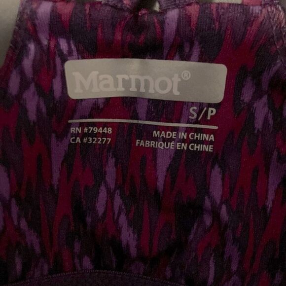 MARMOT Taryn Strappy Back Breathable Sporty Jersey-Knit Dress Size Small - Picture 6 of 7